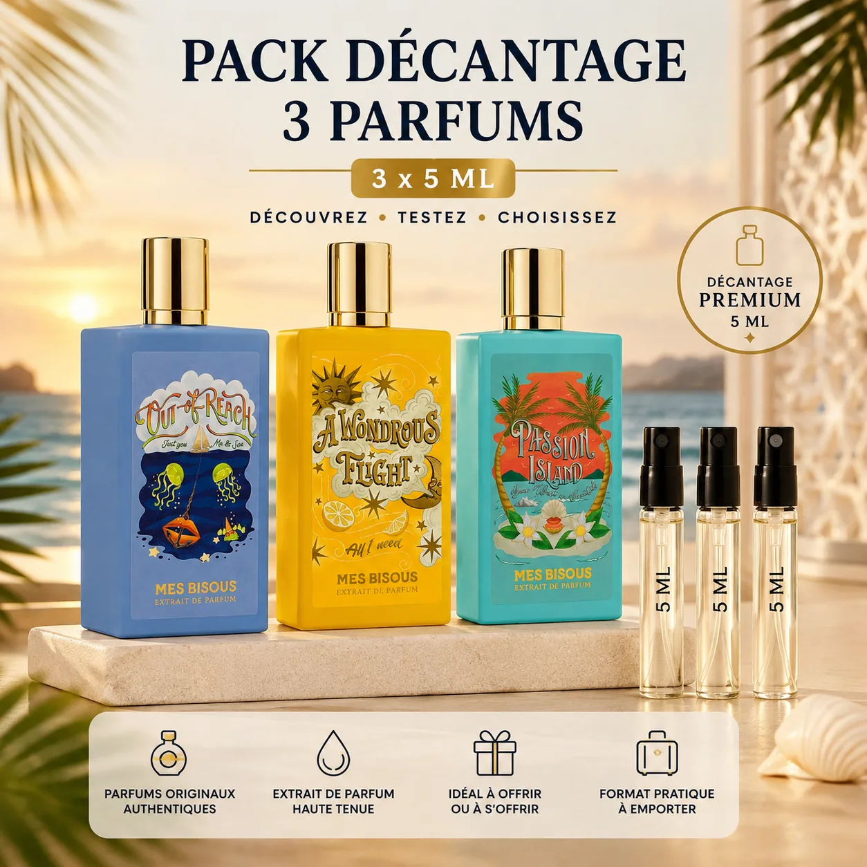 PACK MES BISOUS (5ML *3)