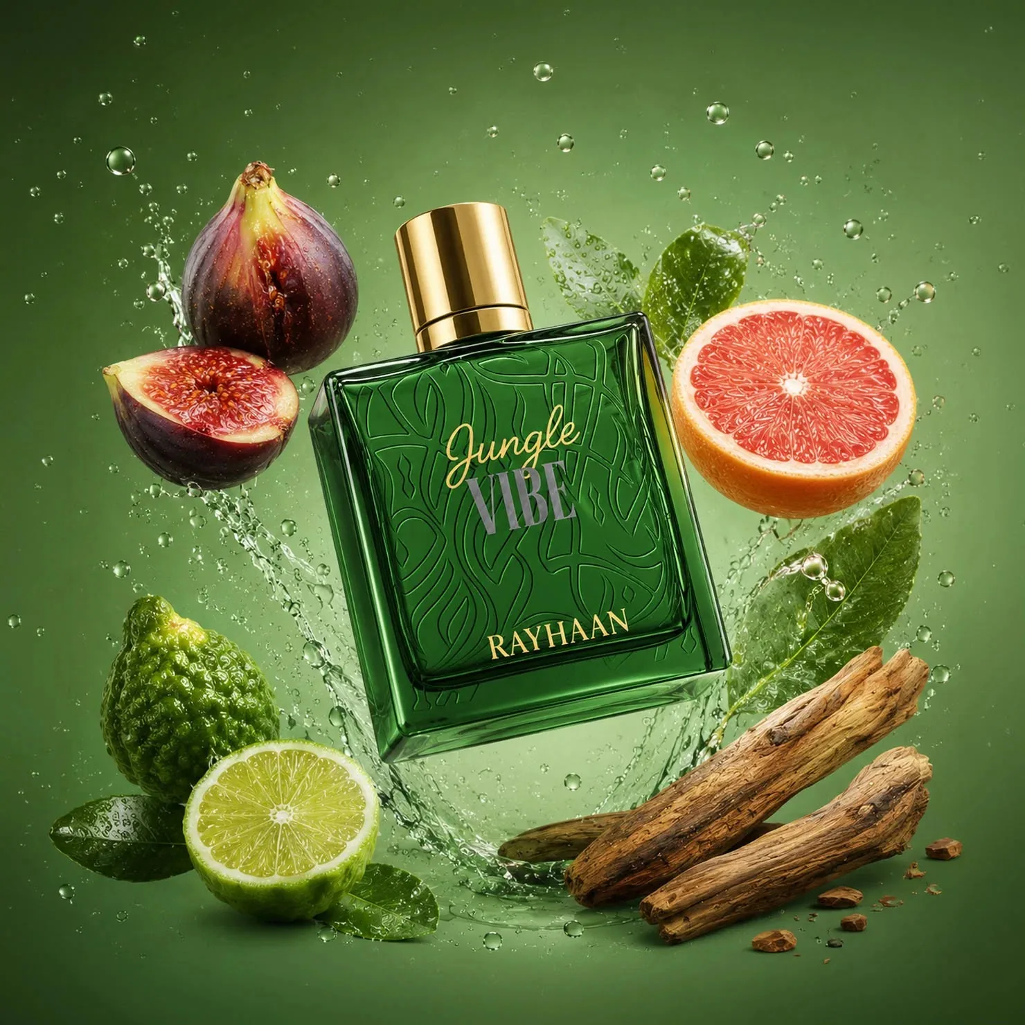 Jungle Vibe Rayhaan dupe santale grennery 