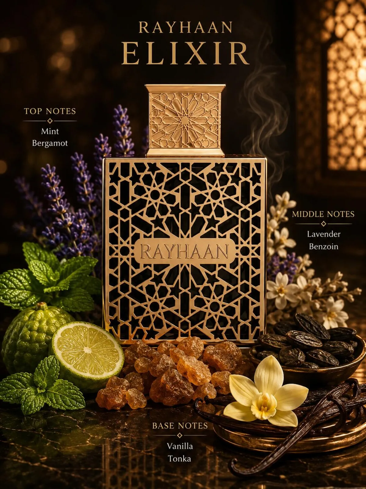 Rayhaan Elixir dupe le male elxir 